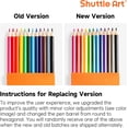 thumbnail image 6 of Colored Pencils Bulk, Shuttle Art 408 Pack Coloring Pencil Set Plus 20 Sharpeners, 12 Assorted Colors, Classroom Pack School Supplies, 6 of 9