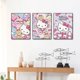 thumbnail image 3 of Pintura de diamantes 5D DIY, Sanrio, HelloKitty, Kit de punto de cruz de diamantes de dibujos animados, taladros redondos completos, arte de mosaico, decoración de diamantes de imitación, regalo, 3 of 4