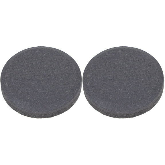Sharpening Stone Knife Double-sided Whetstone Sharpener Lawn Mower Blade Round Tool 2 Pc