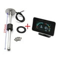 thumbnail image 1 of 2 In 1 LCD Fuel Gauge Voltmeter With Fuel Float Sensor 0-190ohm For 12V Car Truck Motorcycle Oil Tank Level Sensor 100-600MM ,Easy to Install, 1 of 7
