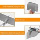 thumbnail image 3 of Window Screen Repair Tape Self Adhesive Mesh Tape Net Door Fix Patch Anti Insect Mosquito Mesh Broken Holes Repairing Grey, 3 of 4