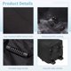 thumbnail image 3 of Bolsa universal con ruedas para toldo, bolsa impermeable para tienda de campaña con 3 asas, bolsa de transporte con toldo de tela Oxford 800D, bolsa de almacenamiento, accesorios para toldo, 9,4 × 9,4, 3 of 5