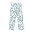 thumbnail image 3 of Lsque Hand Drawn Turtle Print Men's Pajama Pants, Lounge Pant - Comfortable Home Wear,Elastic Waistband, Stylish Design-XX-Large, 3 of 9