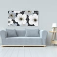 thumbnail image 2 of Gray flowers - 24"x48" canvas - Print on demand, 2 of 5