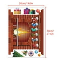 thumbnail image 3 of Papel Tapiz De Decoración De Dormitorio, Calcomanías De Pared De Chimenea De Navidad Calcomanías De Pared De Chimenea De Navidad Etiqueta De Decoración Del Hogar De Bricolaje Elaborada Por Expertos, 3 of 7