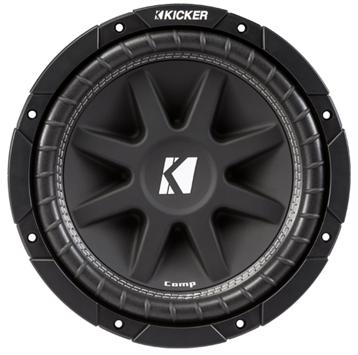 KICKER 43C124 Comp 12" 600 Watt SVC 4-Ohm Car Audio Subwoofers Subs 2 