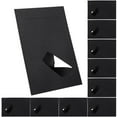 thumbnail image 1 of UPGRATOR 10Pcs Rectangular Black Photo Frame for DIY Projects and Home Decoration Kraft Paper Frames, 1 of 5