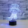 thumbnail image 1 of Xihbxyly Lámpara Led de Astronauta, 7 Colores, Control Inteligente, Alimentación Por Usb o Pilas, Luz Nocturna Creativa, Ideal para Dormitorio U Oficina, Ideal para Cualquier Ocasión, 8,7 X 4,3 Cm., 1 of 7