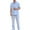Sky Blue clothing sets for men, variant on Jessboyy Men's Clothing Sets 2 Piece Outfits Casual Textured Solid Color Short Sleeve Button Down Shirts and Pants Sets Vacation Going Out Outfit Sky Blue,XL