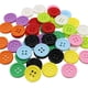 thumbnail image 1 of 100 unids/set 20mm Diy botón colorido caramelo cuatro ojos niños ropa hebilla (negro) ShuxiuWang 8390613686251, 1 of 1