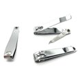 thumbnail image 2 of 3 Pcs Professional Stainless Steel Toenail Clipper and Fingernails Swing Out Nail Cleaner/File - Sharpest Stainless Steel Clipper, 2 of 5