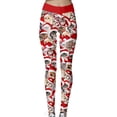 thumbnail image 2 of Pantalones Ajustados De Navidad, Cómodos Y Divertidos Leggings Con Diseño De Navidad, Ajuste Ajustado, Cintura Regular Para Viajes Diarios ANGGREK Otros, 2 of 6