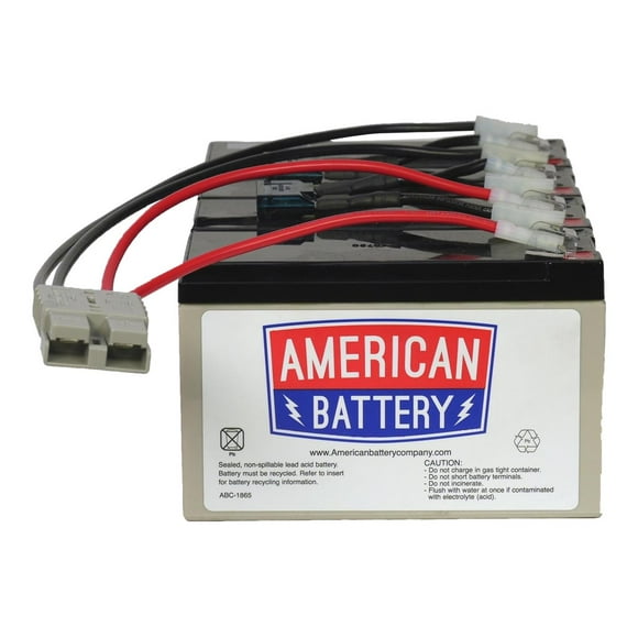 ABC RBC25 - UPS battery - 4 x battery - lead acid - 7000 mAh - for P/N: SU1400RMXLB3U, SU1400RMXLB3U-TRAD, SU1400RMXLB3U-TU, SU1400RMXLIB3U