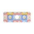 thumbnail image 7 of Yayeee Faucet Mat for Kitchen Sink 14.7" Diatomite Long Splash Guard Pad, Light Blue Daisy, 7 of 7