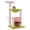 Pink-37.4", variant on 28" Pink Flower Cat Tree Tower