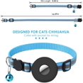 thumbnail image 2 of Collar Reflectante para Gatos, Collar Ajustable para Gatos con Cierre de Seguridad y Timbre, Collar Localizador Gps para Gatos JFHHH pequeña, 2 of 5