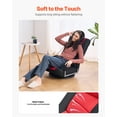 thumbnail image 3 of VEVOR 360° Swivel Floor Gaming Chair Folding Floor Chair with Armrest Adjustable, 3 of 9