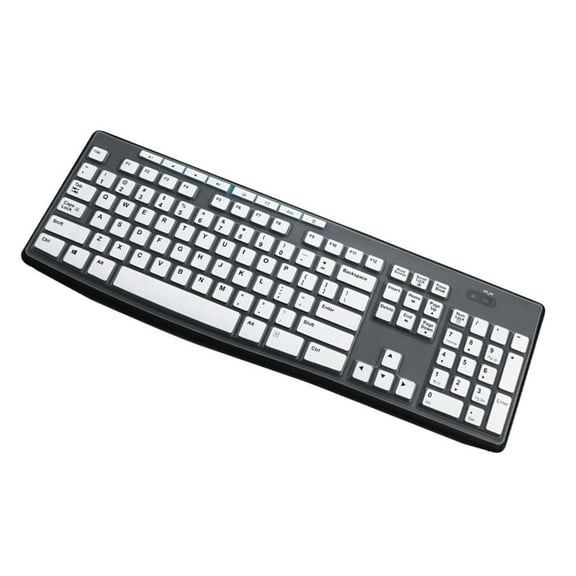 HONCLL Silicone Keyboard Cover Protector For K260 K270 MK295 MK275 Models Spills proof