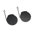 thumbnail image 1 of 1 Pair Car Front Bumper Towing Hook Cover 8Z0898406 3FZ for, 1 of 5