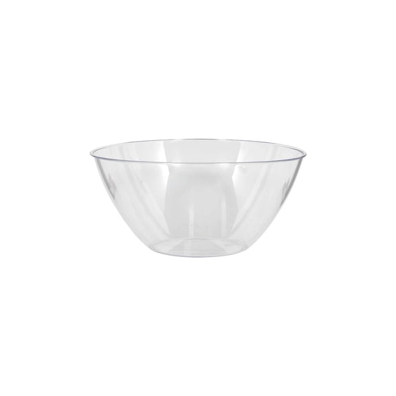 12 Pack: 2qt. Clear Plastic Serving Bowl by Celebrate It