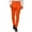 Orange, variant on Pants for Men Fashion Summer Men's Slim Fit Flat Front Casual Pant (Orange,XL)