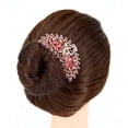 thumbnail image 3 of Peine de pavo real antiguo, peine retro, accesorios para el cabello con diamantes de imitación, tocado de novia, pinza para el cabello, placa para el cabello, pinza para el cabello, 3 of 5