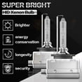 thumbnail image 6 of 2pcs D3S D3R HID Headlight Bulbs 35W 6000K Super White HID Xenon Conversion Kit, 6 of 12