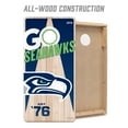 thumbnail image 4 of YouTheFan NFL Seattle Seahawks 2' x 4' Cornhole Game, 4 of 6