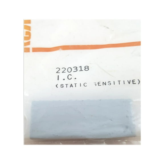 RCA VCR Replacement Part IC Integrated Chip No. 220318