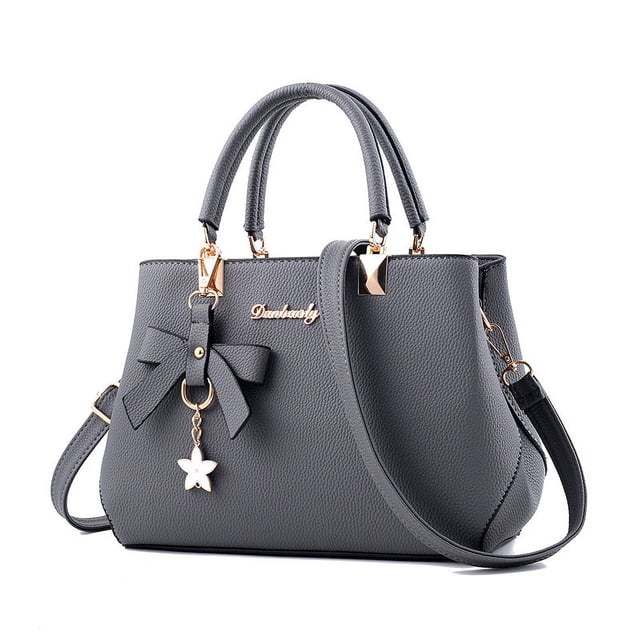 Yogodlns, elegantes bolsos de mensajero para mujer con colgante de flores, bolsos de oficina para mujer, bolso puro para mujer, bolsos de hombro tipo bandolera