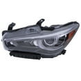 thumbnail image 2 of Brock Headlight for 2014-2017 Q50 LED w/o Adaptive Lighting Left 260604HB0B, 2 of 9