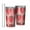 Pink Strawberry Plants-1, variant on Watercolor Floral Pattern 10oz Tumblers Stainless Steel Tumbler with Lid and Straw,Vacuum Insulated Double Wall Travel Tumbler Cups with Cleaning Brush for Coffee, Tea