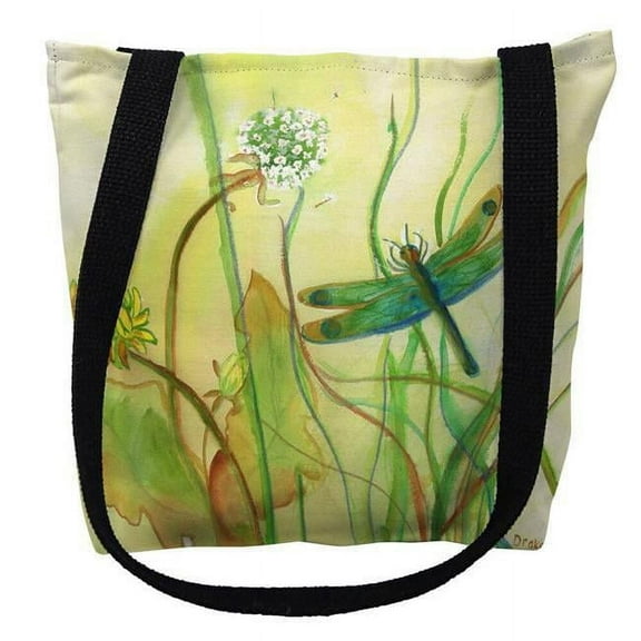 Betsy's DragonFly Small Tote Bag 13x13 16 inches x 16 inches