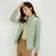 thumbnail image 2 of Abrigo de plumón para mujer, chaqueta ligera con cuello levantado, talla grande, ligera, a la moda, plumón de pato blanco, chaqueta para mujer, 2 of 5