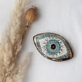 thumbnail image 6 of Frogued Wall Hanging Exquisite Eye-catching Bright-colored Turkish Greek Blue Wall Hanging Evil Eye Pendant for Gift, 6 of 13
