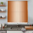 thumbnail image 5 of Burnt Orange Ombre Sheer Curtains 54 Inches Long, Modern Gradient Abstract Art Light Filering Curtains, Breathable Simi Curtain Privacy Drapes for Kitchen Bathroom Nursery Small Window Treatment, 5 of 9