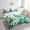 Deep Lavender, variant on Butterfly Flowers Comforter Set 7 Piece Bed in a Bag Twin,Mint Green Ombre Art Oil Painting Floral Bedding Sets Rustic Aesthetic Animal Daisy Flower Sheet Set with Comforter