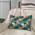 thumbnail image 5 of Rateoe Hawaiian Style Pattern Pillow Covers with Invisible Zipper(Pillows are not Included) Standard Pillowcases-16"x24", 5 of 6