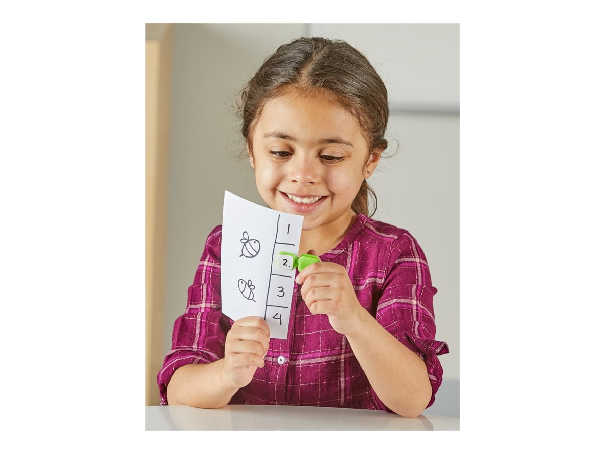 hand2mind Learn My Numbers Fine Motor Clips, Kids Clothespin Activities, Fine Motor Toys