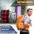 thumbnail image 3 of Tirrinia Wearable Blanket with Sleeves and Pocket for Women & Men, 70" x 50"，machine washable, 3 of 7