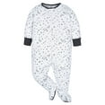 thumbnail image 3 of Gerber Baby Boy Sleep 'n Play Footed Pajamas, 4-Pack, 3 of 10