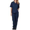 thumbnail image 1 of Conjunto de pantalones con uniforme médico para mujer, traje de dentista para enfermera Afortunado Sencillez, 1 of 5