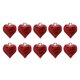 thumbnail image 1 of 10 Piezas de Aleación de de , Joyería de Bricolaje, Colgante, Collar, , Pendientes, Sumi - Rojo Sunnimix Colgante de encantos de corazón, 1 of 8
