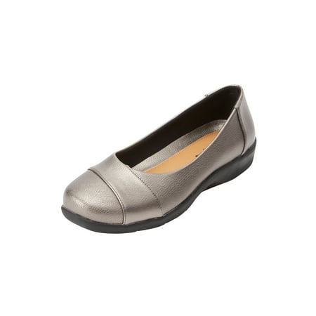 

Comfortview Gab Flat Ballet Flats Women s Slip-On Shoes (Wide Widths Available)