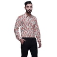 thumbnail image 2 of BESTMAN Long Sleeve Spread CollarShirtsFor Men Cotton Button DownShirts, 2 of 5