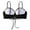 01_Black, variant on YOTMKGDO Bathing Suit Tops For Women, Seashell Bikini Top Swim Tops Push Up With Underwire Swimsuit Tops, Strappy Lingerie, Black L
