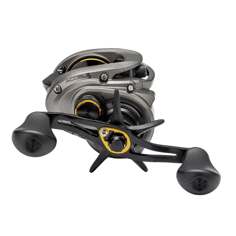 5.5 1 gear ratio baitcast reels KastKing Centron Lite Baitcasting Fishing Reels, Left, White The reel also features an anodized aluminum Lew's Accel RX Baitcast Reel
