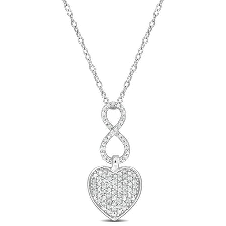 Everly Women's .25CT TW Diamond Sterling Silver Pendant