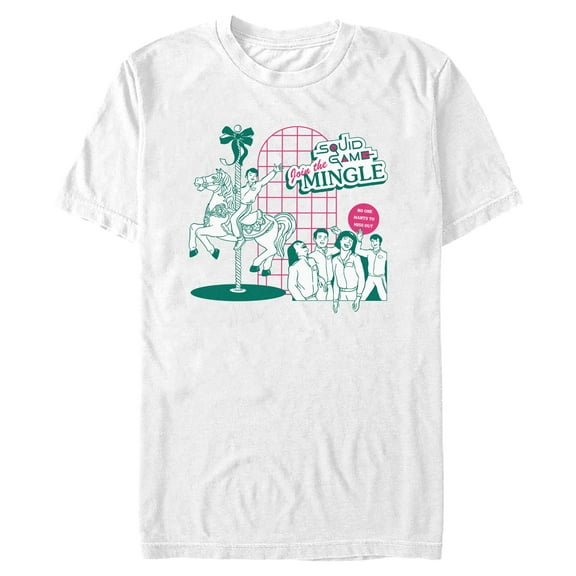 Men's Squid Game Join The Mingle Graphic T-Shirt