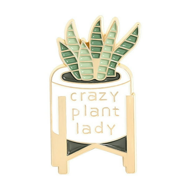 Minnieouse Broches de cactus de dibujos animados, joyería suculenta, alfileres de solapa esmaltados, insignias para mochila, adornos para abrigo de ropa Accesorios de disfraces XZ3278 Minnieouse AP010032-01